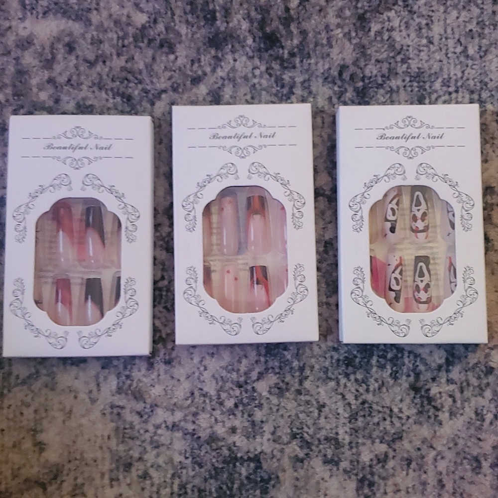 Halloween themed Press on Nails